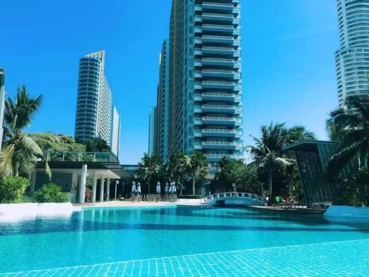 Appartamento 2 ห้องนอน 2 ห้องน้ำ Seaview Jomtien ชั้น18 Esterno foto