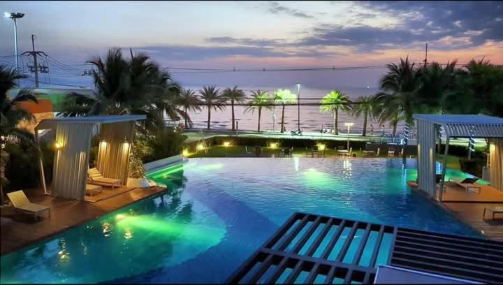 Appartamento 2 ห้องนอน 2 ห้องน้ำ Seaview Jomtien ชั้น18 Esterno foto